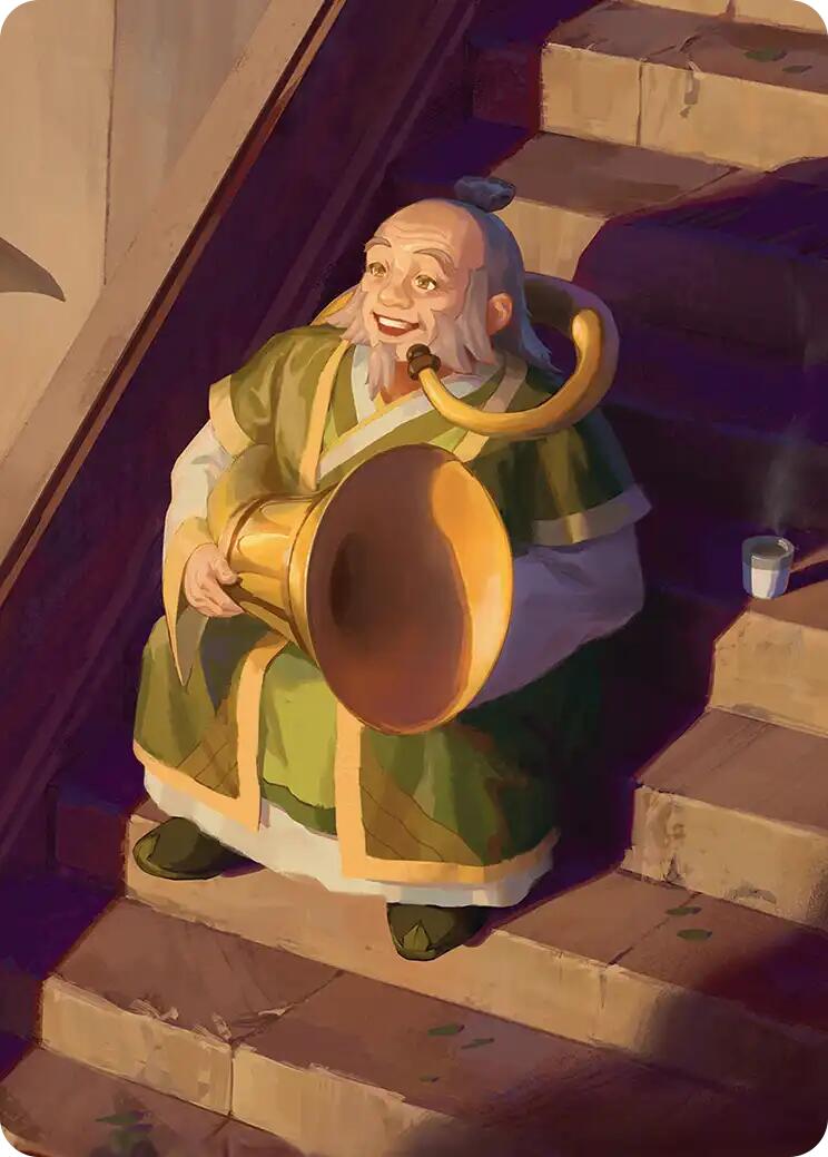 Uncle's Musings Art Card [Avatar: The Last Airbender Art Series] | Tabernacle Games