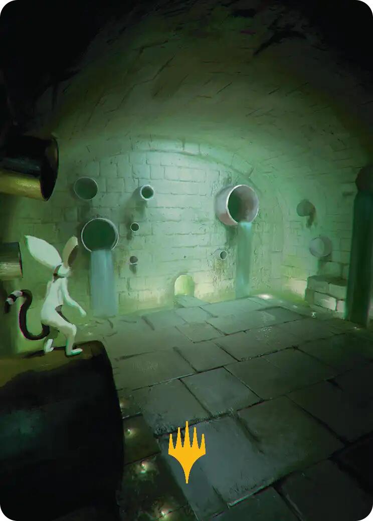 Swamp Art Card (Gold-Stamped Planeswalker Symbol) [Avatar: The Last Airbender Art Series] | Tabernacle Games