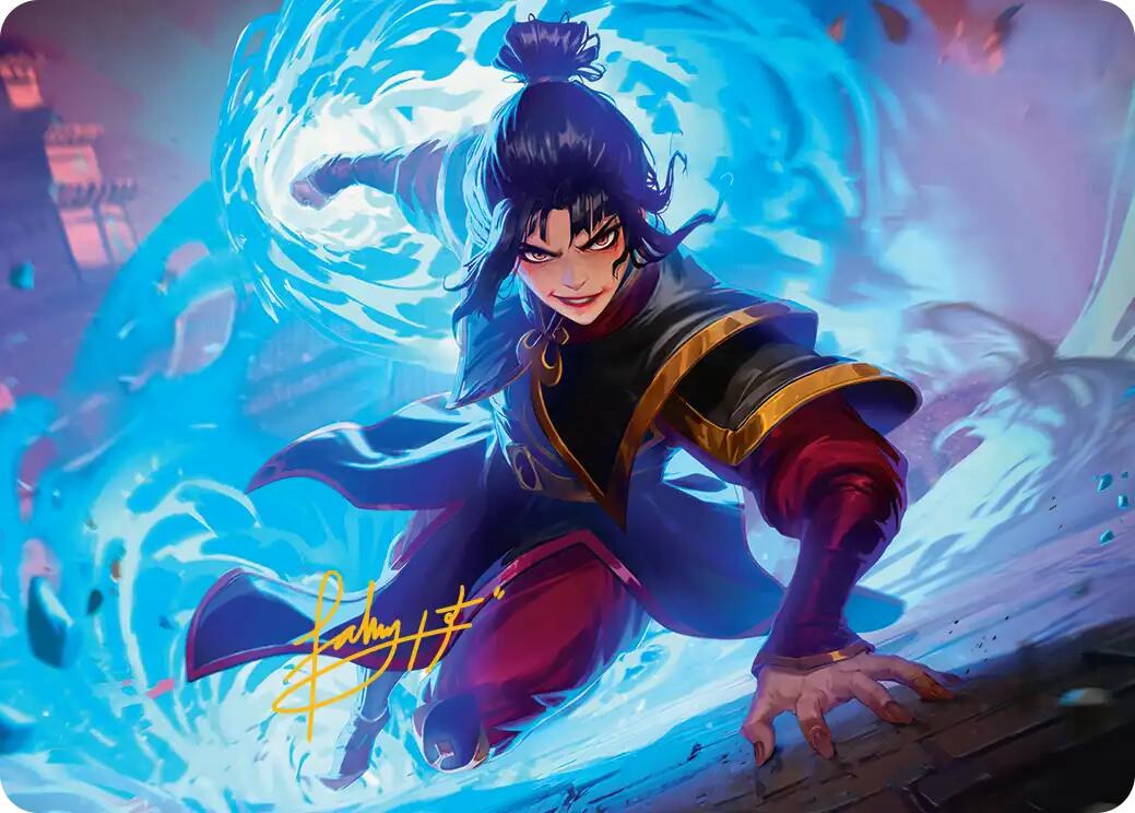 Fire Lord Azula Art Card (Gold-Stamped Signature) [Avatar: The Last Airbender Art Series] | Tabernacle Games