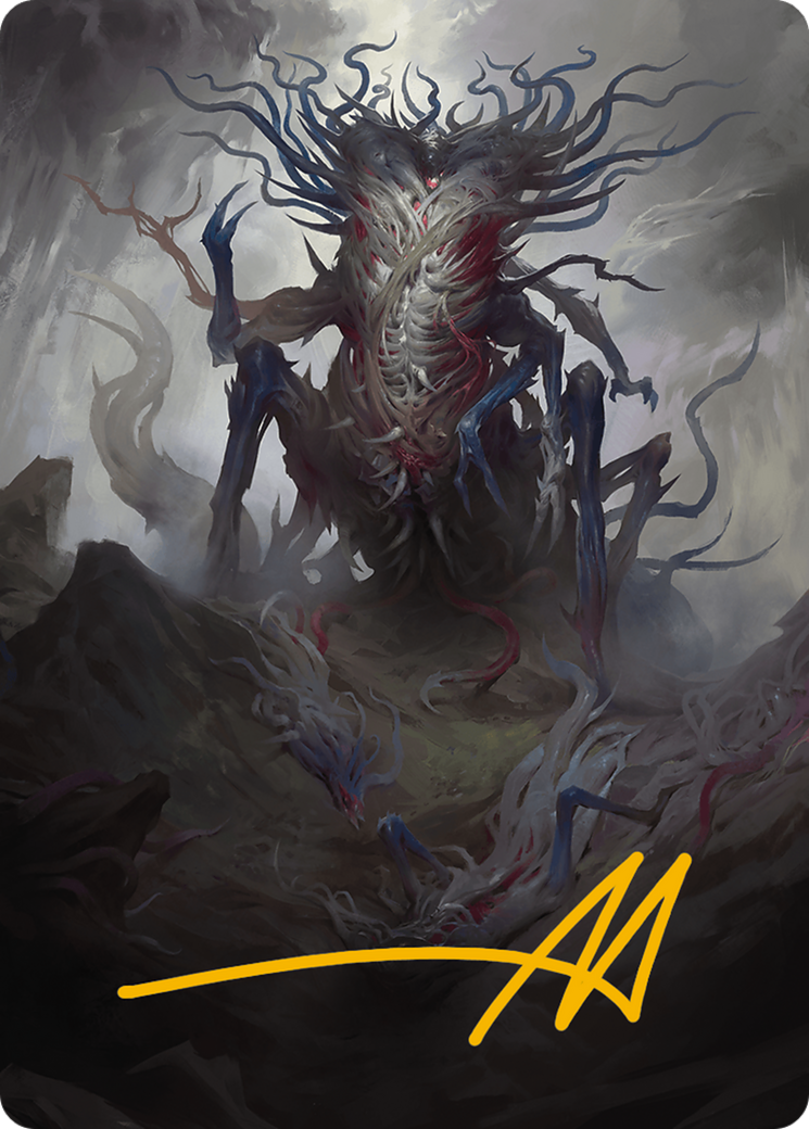 Azlask, the Swelling Scourge Art Card (Gold-Stamped Signature) [Modern Horizons 3 Art Series] | Tabernacle Games