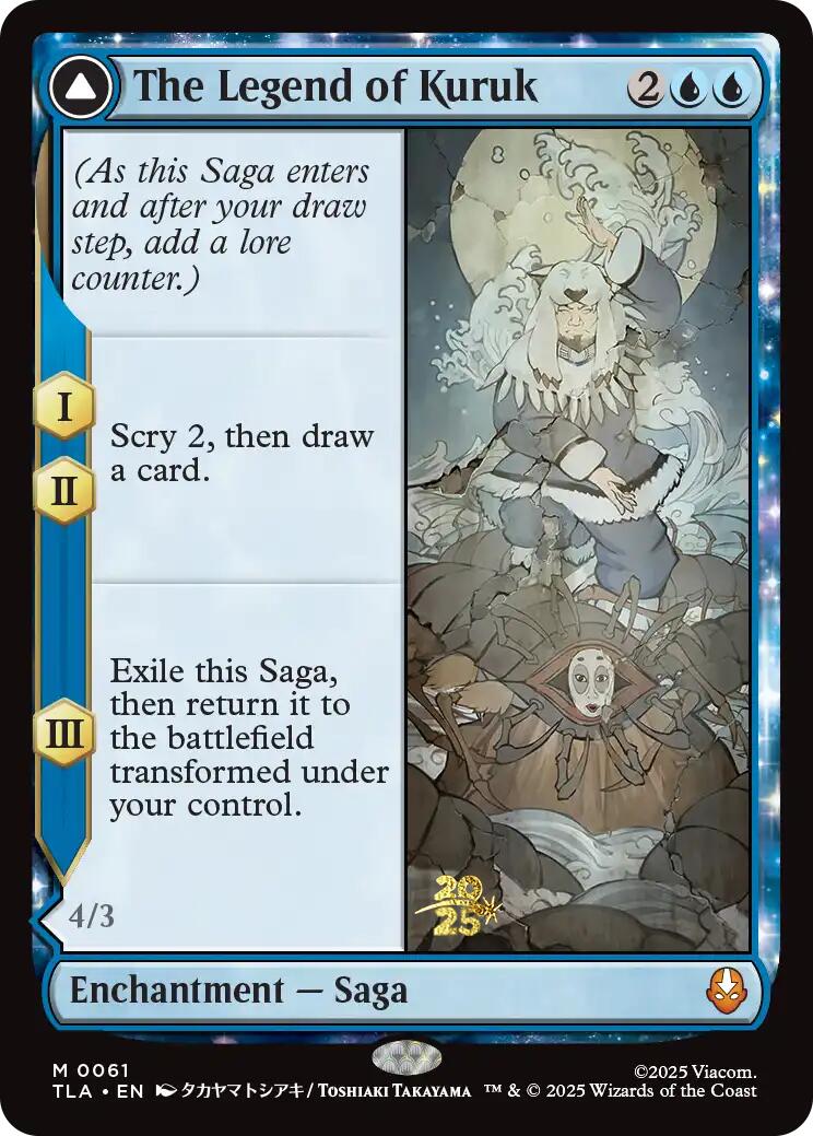 The Legend of Kuruk [Avatar: The Last Airbender Prerelease Cards] | Tabernacle Games