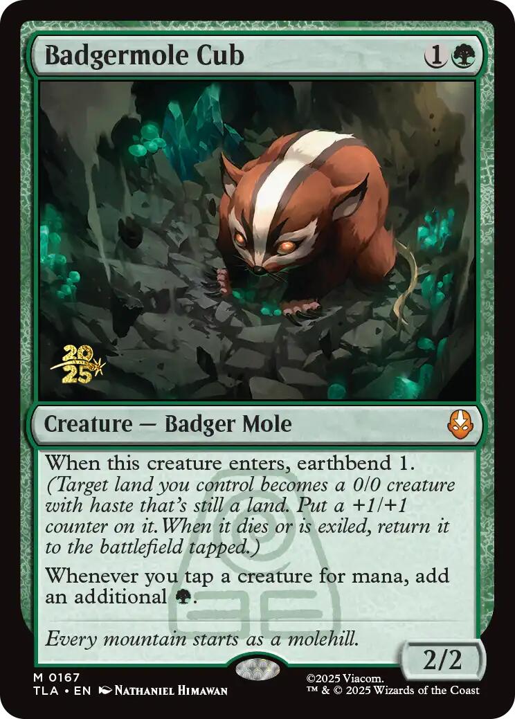 Badgermole Cub [Avatar: The Last Airbender Prerelease Cards] | Tabernacle Games