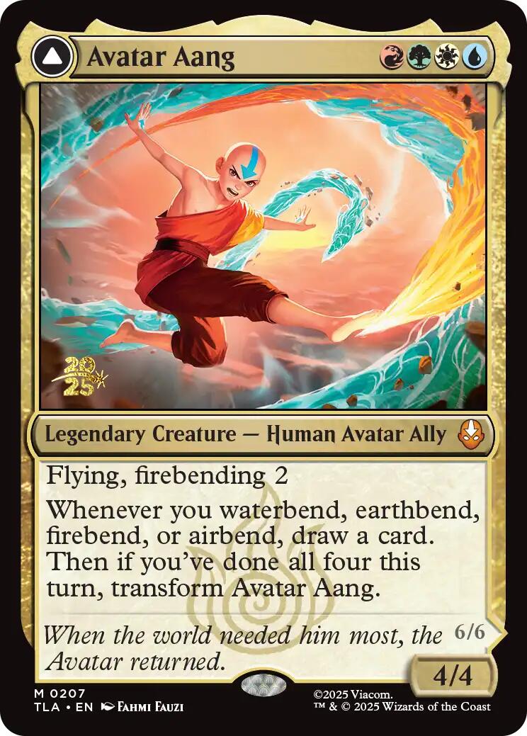 Avatar Aang [Avatar: The Last Airbender Prerelease Cards] | Tabernacle Games