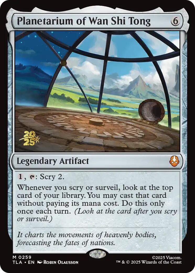 Planetarium of Wan Shi Tong [Avatar: The Last Airbender Prerelease Cards] | Tabernacle Games