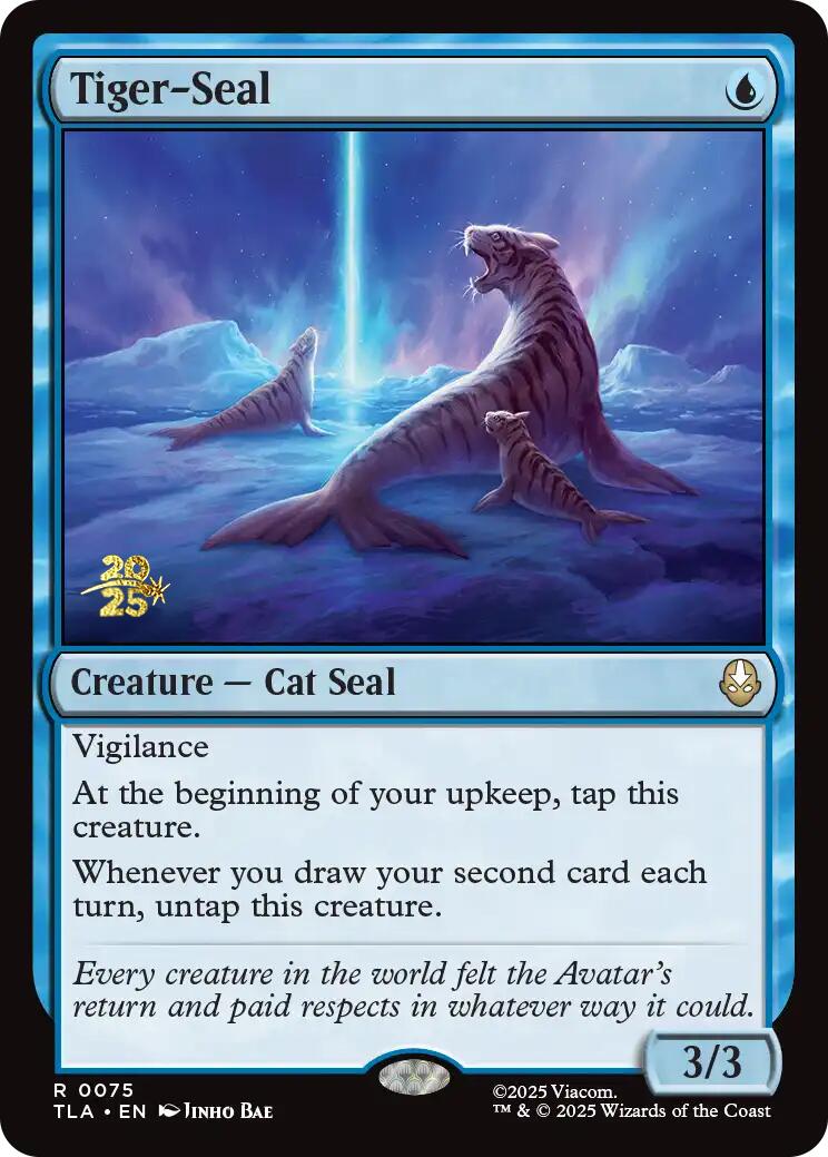 Tiger-Seal [Avatar: The Last Airbender Prerelease Cards] | Tabernacle Games
