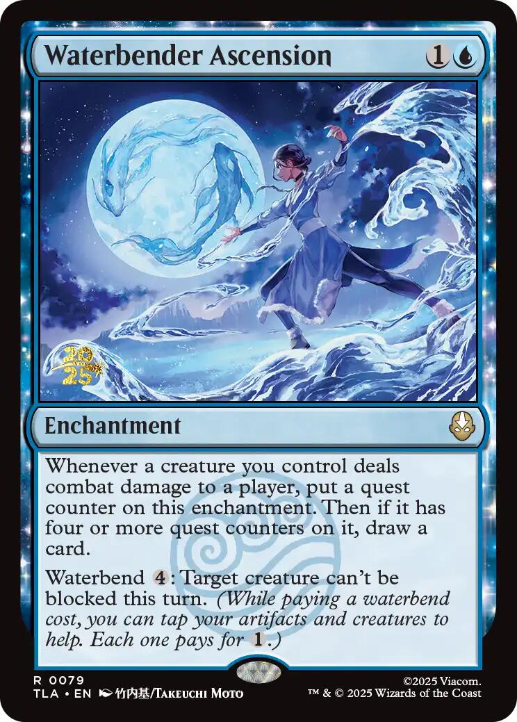 Waterbender Ascension [Avatar: The Last Airbender Prerelease Cards] | Tabernacle Games