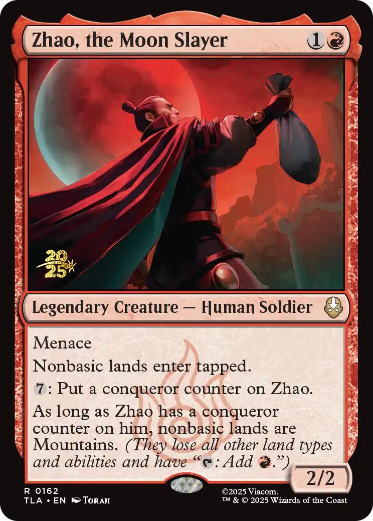 Zhao, the Moon Slayer [Avatar: The Last Airbender Prerelease Cards] | Tabernacle Games