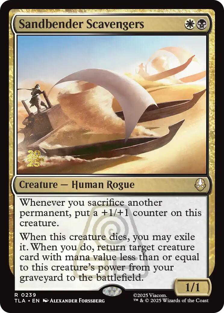 Sandbender Scavengers [Avatar: The Last Airbender Prerelease Cards] | Tabernacle Games