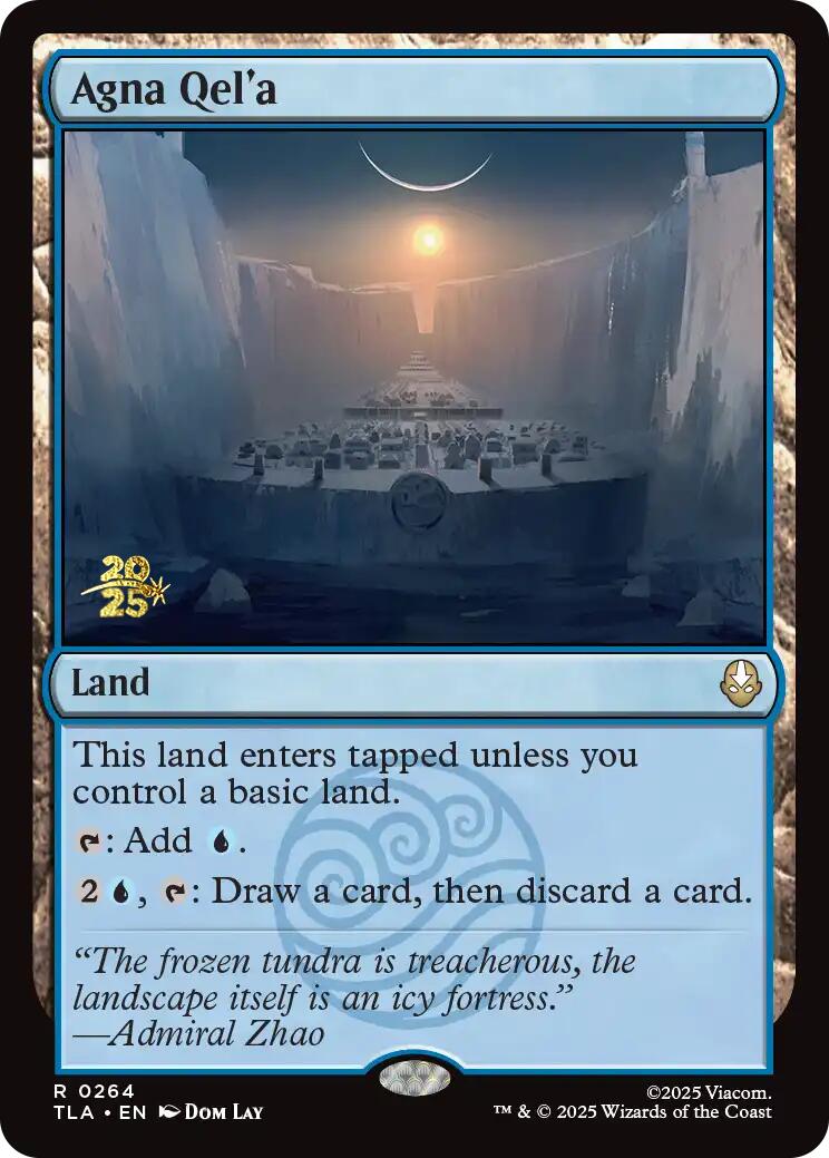 Agna Qel'a [Avatar: The Last Airbender Prerelease Cards] | Tabernacle Games