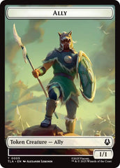 Ally (0005) // Clue (0014) Double-Sided Token [Avatar: The Last Airbender Tokens] | Tabernacle Games