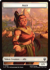 Ally (0008) // Clue (0016) Double-Sided Token [Avatar: The Last Airbender Tokens] | Tabernacle Games