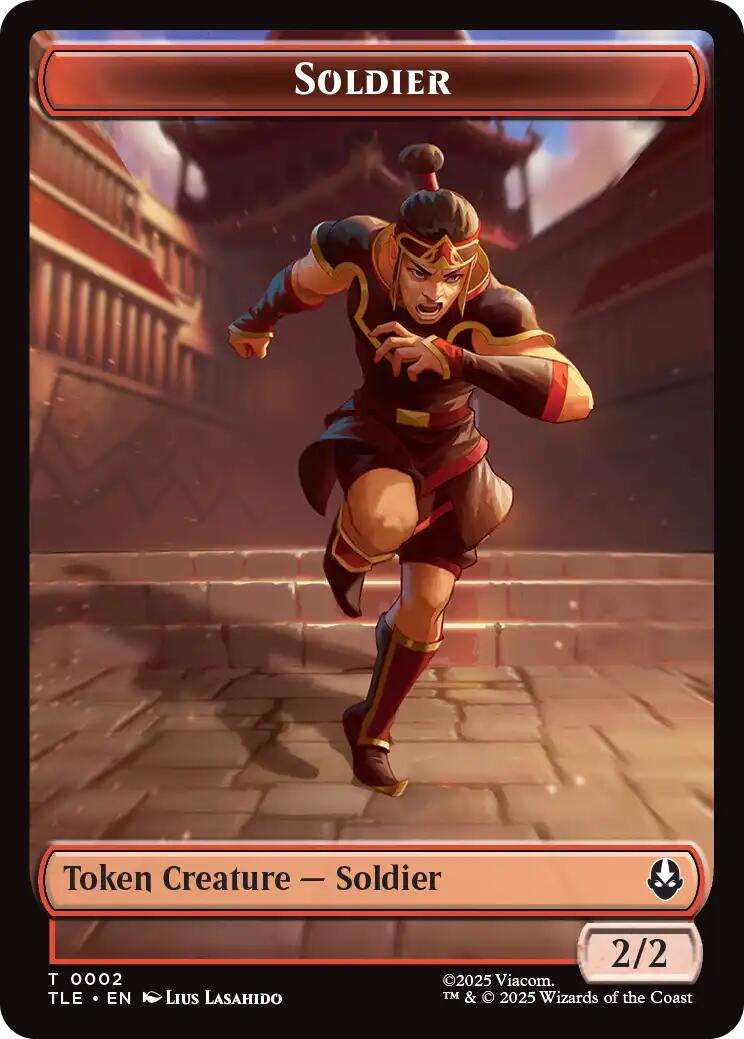 Soldier (0002) [Avatar: The Last Airbender Tokens] | Tabernacle Games