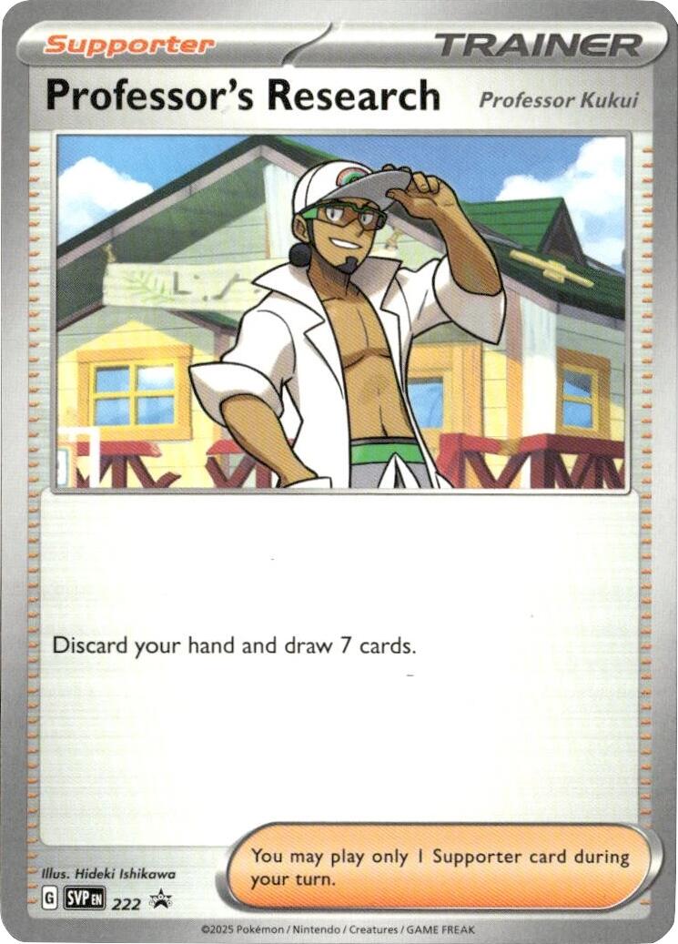 Professor's Research (222) [Scarlet & Violet: Black Star Promos] | Tabernacle Games