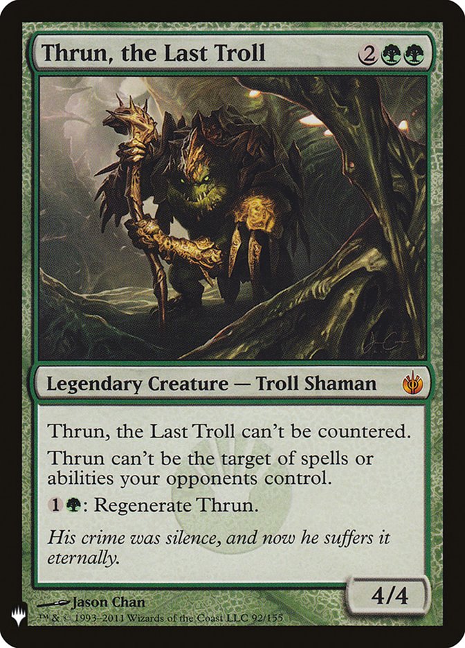 Thrun, the Last Troll [Mystery Booster] | Tabernacle Games