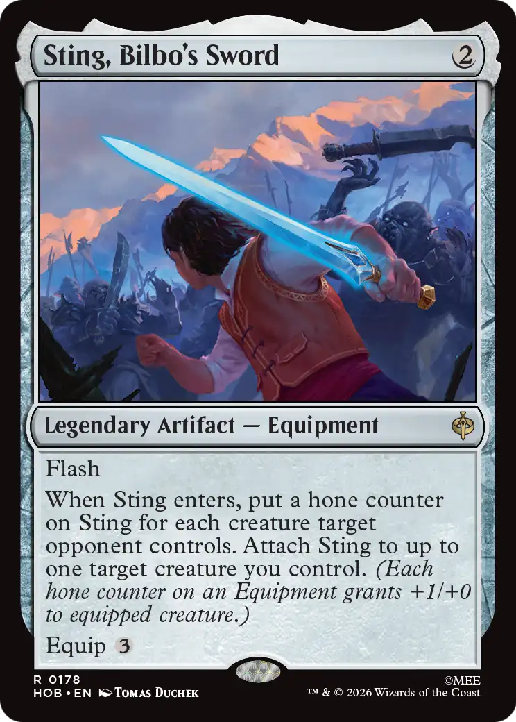 Sting, Bilbo's Sword [The Hobbit] | Tabernacle Games
