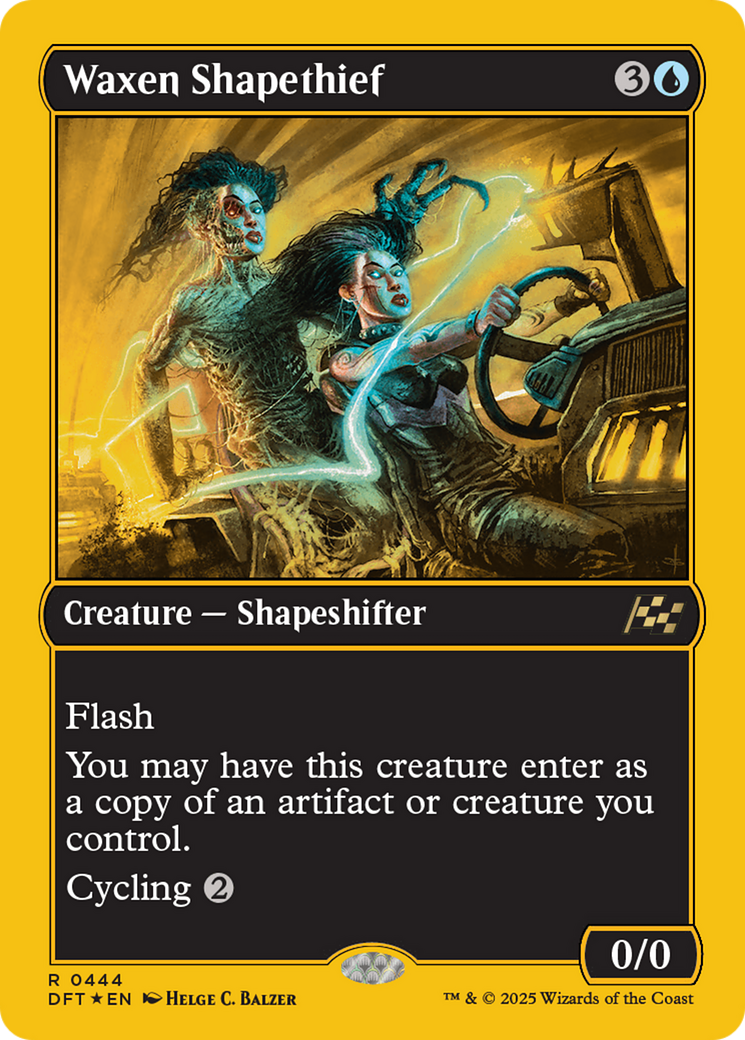 Waxen Shapethief (First-Place Foil) [Aetherdrift] | Tabernacle Games