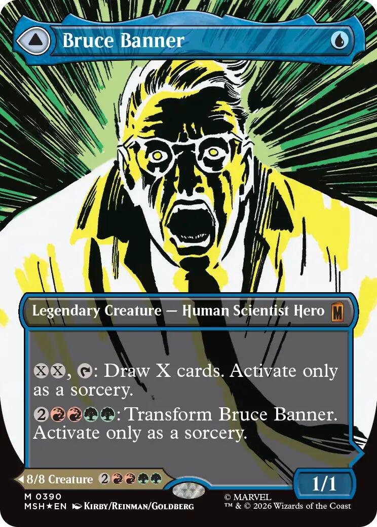Bruce Banner (Borderless) [Marvel Super Heroes] | Tabernacle Games