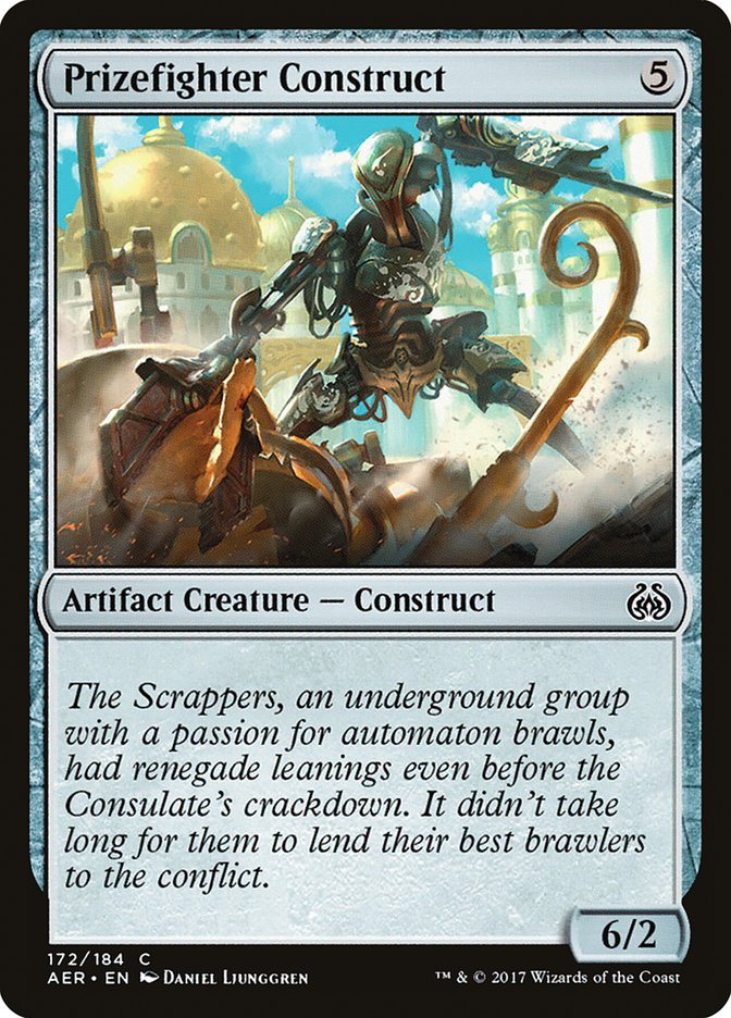 Prizefighter Construct [Aether Revolt] | Tabernacle Games