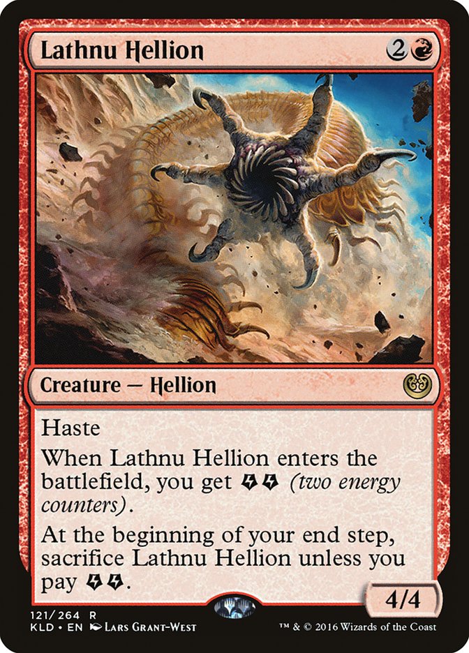 Lathnu Hellion [Kaladesh] | Tabernacle Games