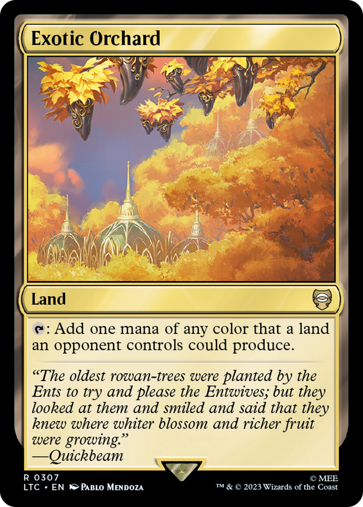 Exotic Orchard [The Lord of the Rings: Tales of Middle-Earth Commander] | Tabernacle Games
