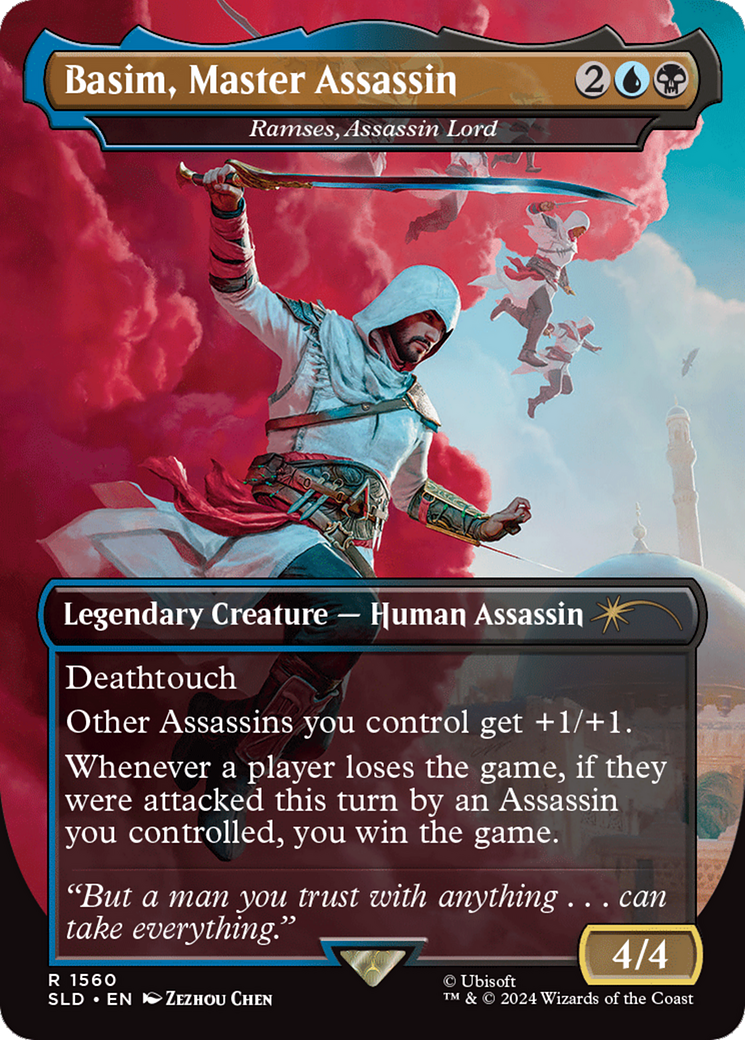 Basim, Master Assassin - Ramses, Assassin Lord (Rainbow Foil) [Secret Lair Drop Series] | Tabernacle Games