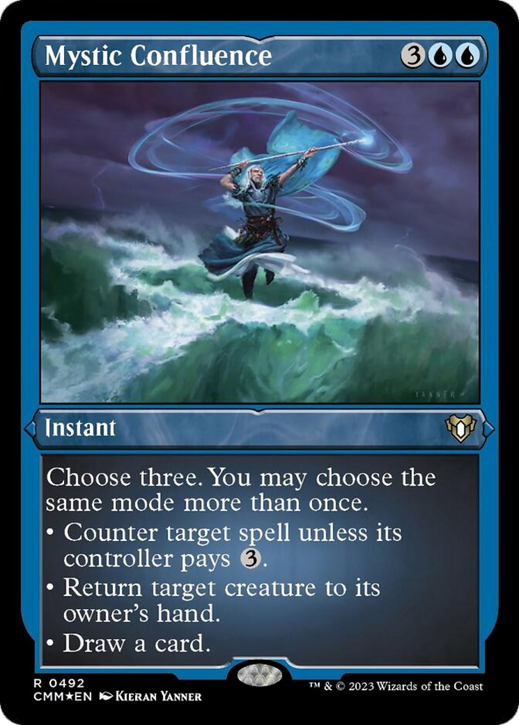 Mystic Confluence (Foil Etched) [Commander Masters] | Tabernacle Games