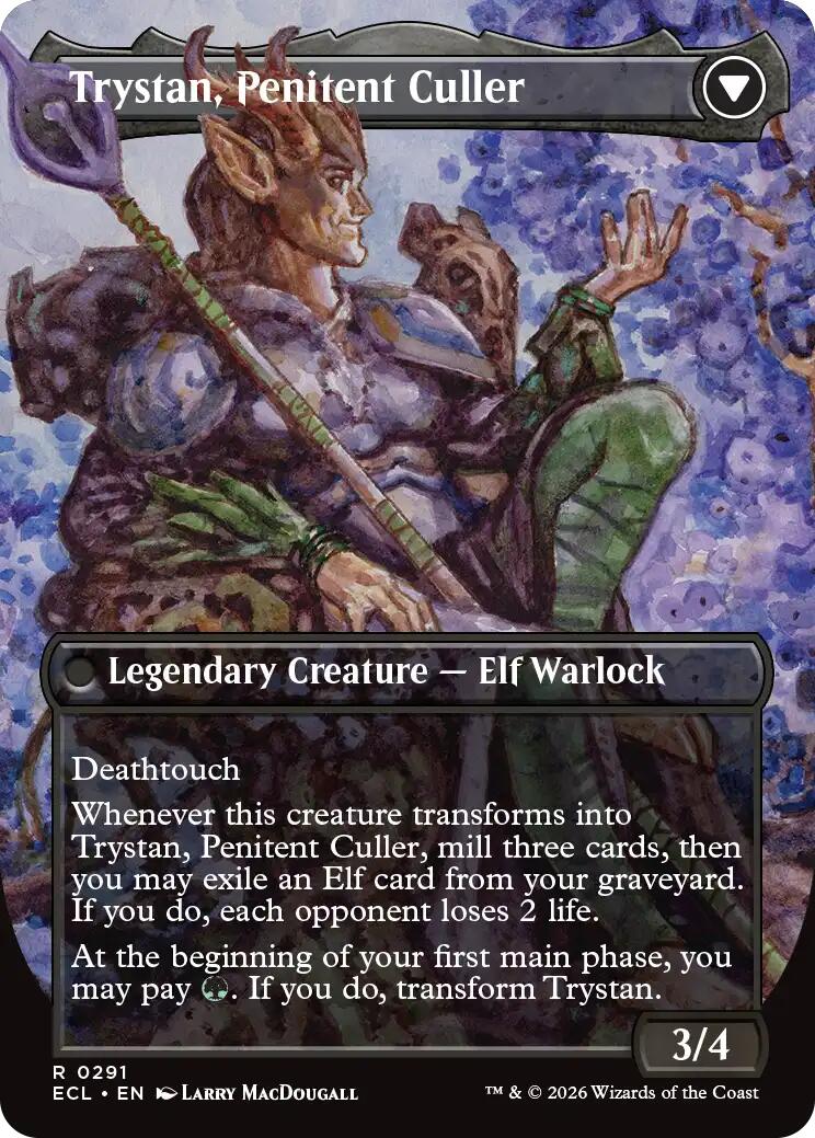 Trystan, Callous Cultivator (Borderless) [Lorwyn Eclipsed] | Tabernacle Games