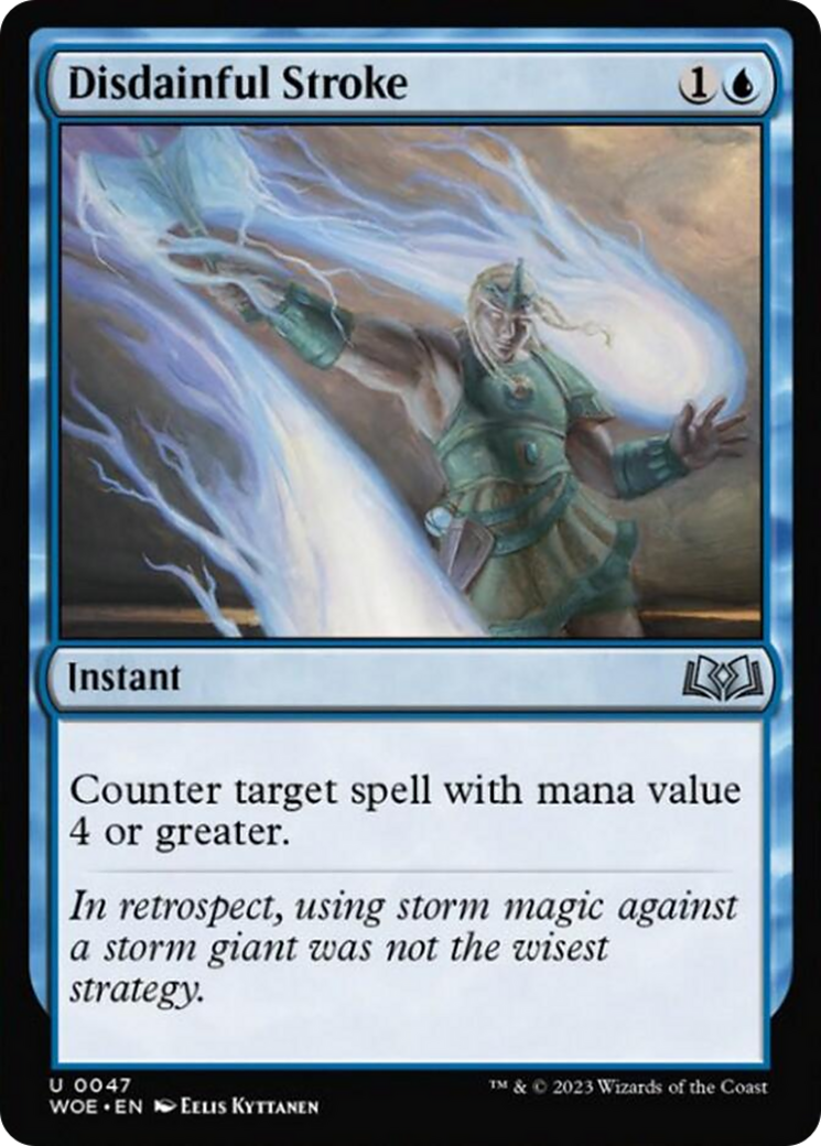 Disdainful Stroke [Wilds of Eldraine] | Tabernacle Games