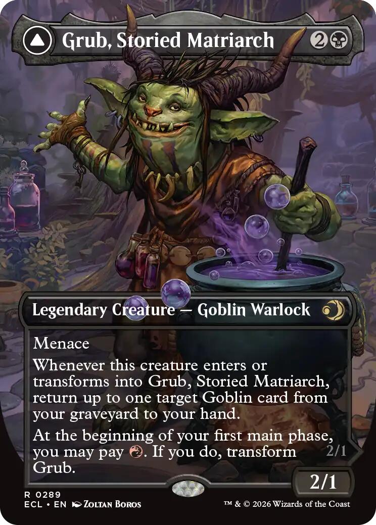 Grub, Storied Matriarch (Borderless) [Lorwyn Eclipsed] | Tabernacle Games
