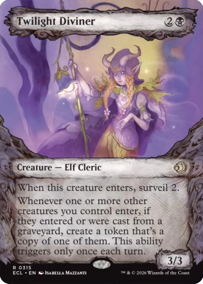 Twilight Diviner (Showcase) [Lorwyn Eclipsed] | Tabernacle Games