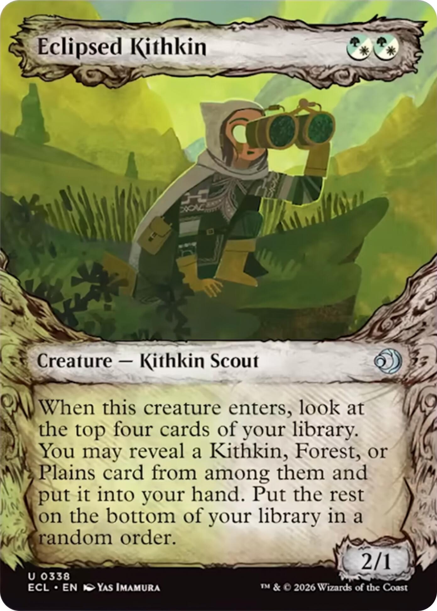 Eclipsed Kithkin (Showcase) [Lorwyn Eclipsed] | Tabernacle Games