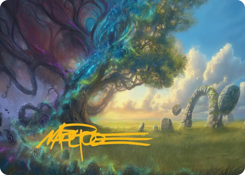 Morningtide's Light Art Card (Gold-Stamped Signature) [Lorwyn Eclipsed Art Series] | Tabernacle Games