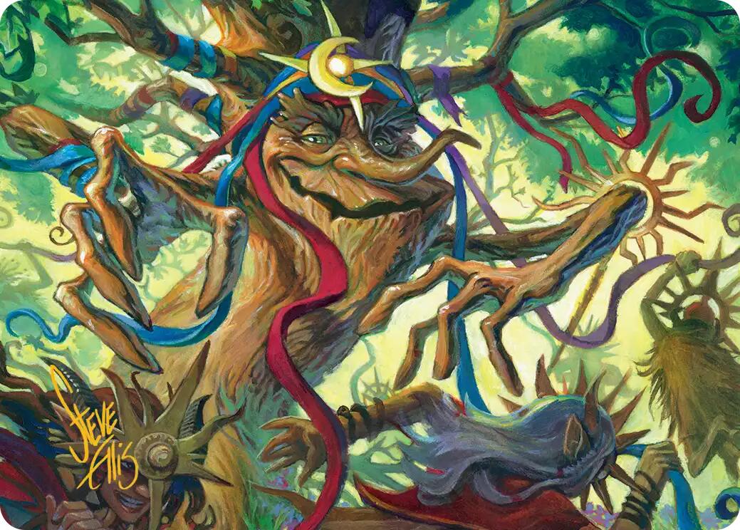 Sun-Dappled Celebrant Art Card (Gold-Stamped Signature) [Lorwyn Eclipsed Art Series] | Tabernacle Games