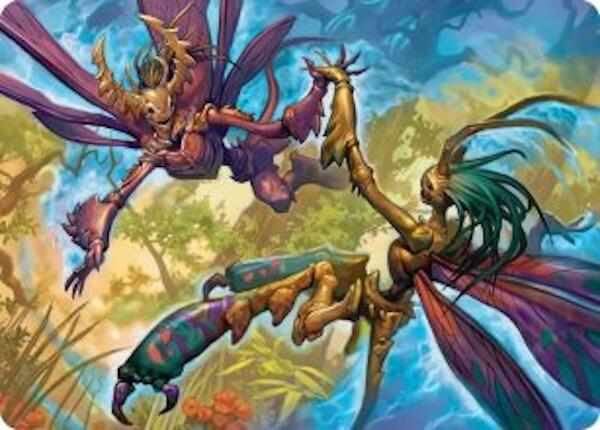 Illusion Spinners Art Card [Lorwyn Eclipsed Art Series] | Tabernacle Games