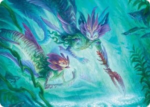 Silvergill Mentor Art Card [Lorwyn Eclipsed Art Series] | Tabernacle Games