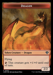 Eldrazi // Dragon (0020) Double-Sided Token [Commander Masters Tokens] | Tabernacle Games