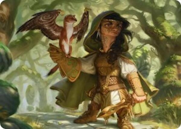 Crossroads Watcher Art Card [Lorwyn Eclipsed Art Series] | Tabernacle Games