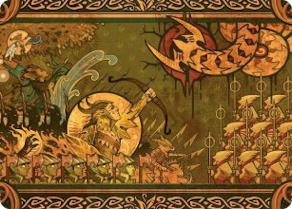 Chronicle of Victory Art Card [Lorwyn Eclipsed Art Series] | Tabernacle Games