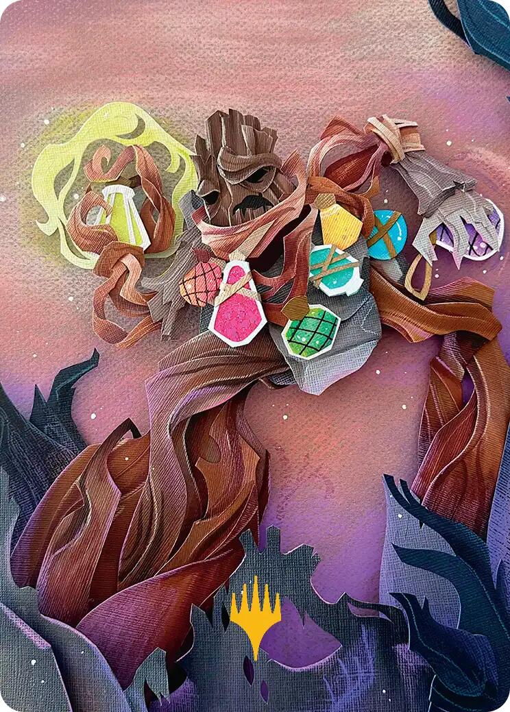 Painter's Servant Art Card (Gold-Stamped Planeswalker Symbol) [Lorwyn Eclipsed Art Series] | Tabernacle Games