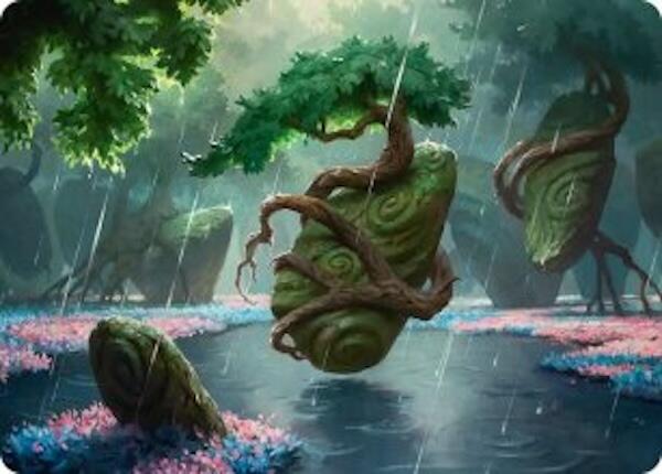 Rain-Slicked Copse Art Card [Lorwyn Eclipsed Art Series] | Tabernacle Games