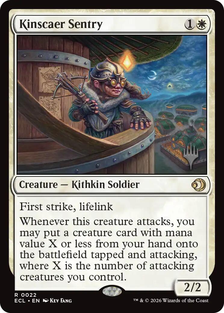 Kinscaer Sentry [Lorwyn Eclipsed Promos] | Tabernacle Games