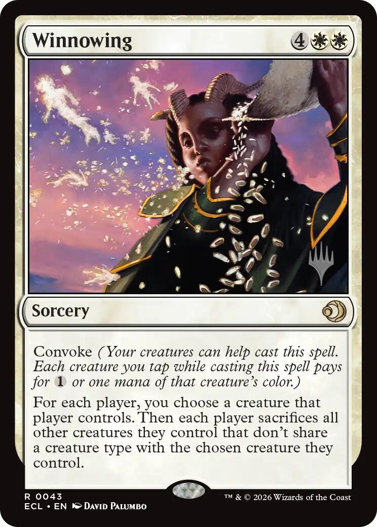Winnowing [Lorwyn Eclipsed Promos] | Tabernacle Games