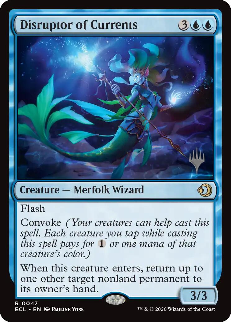 Disruptor of Currents [Lorwyn Eclipsed Promos] | Tabernacle Games