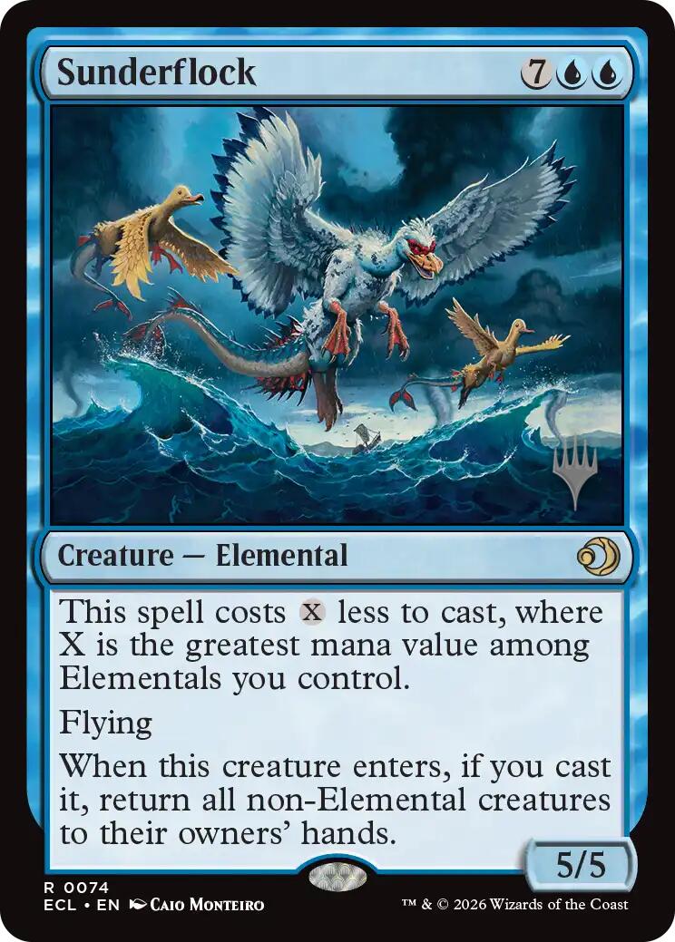Sunderflock [Lorwyn Eclipsed Promos] | Tabernacle Games