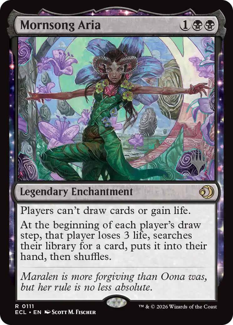 Mornsong Aria [Lorwyn Eclipsed Promos] | Tabernacle Games