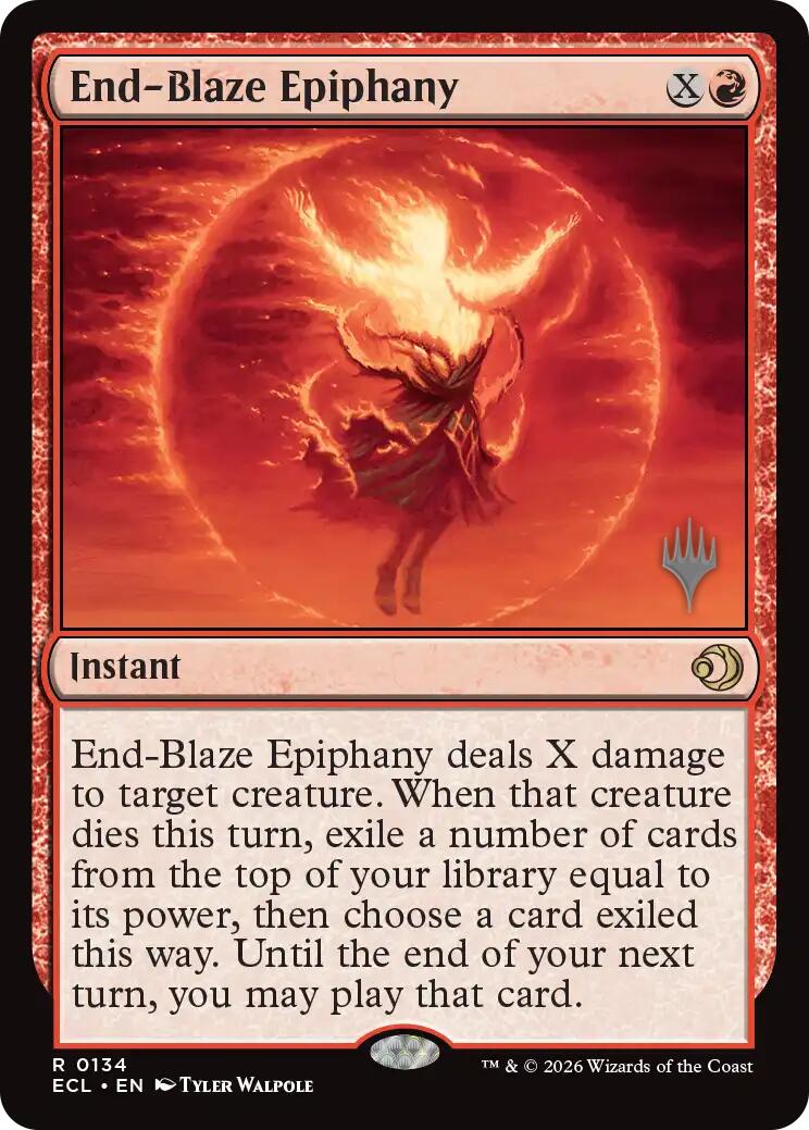 End-Blaze Epiphany [Lorwyn Eclipsed Promos] | Tabernacle Games
