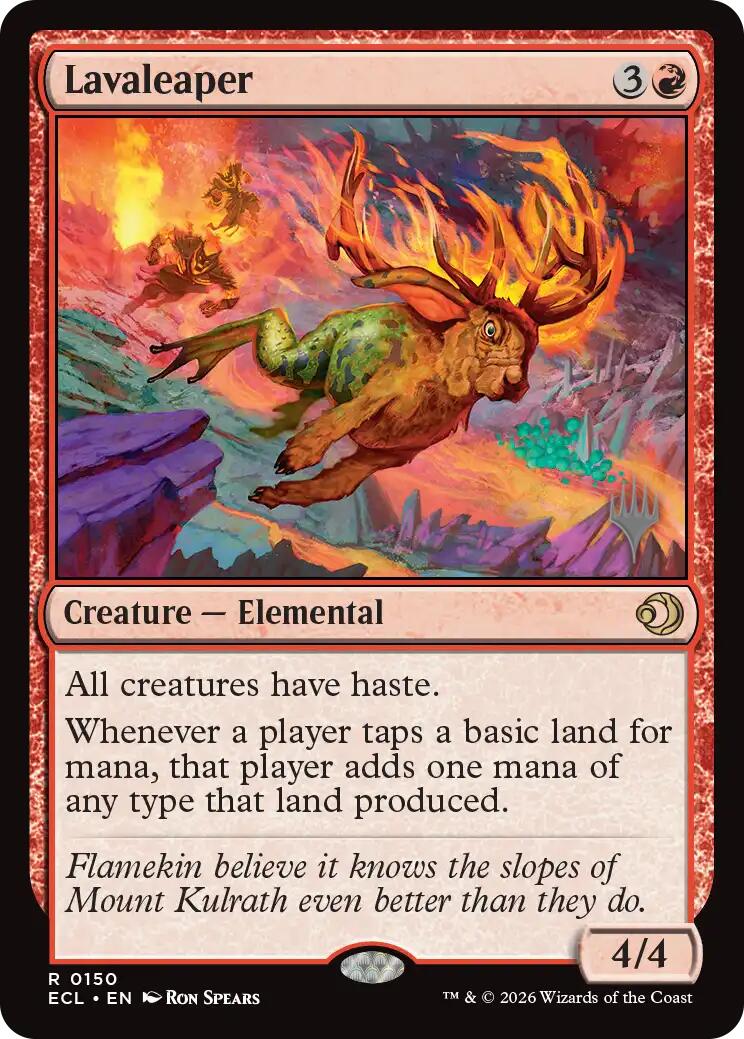 Lavaleaper [Lorwyn Eclipsed Promos] | Tabernacle Games