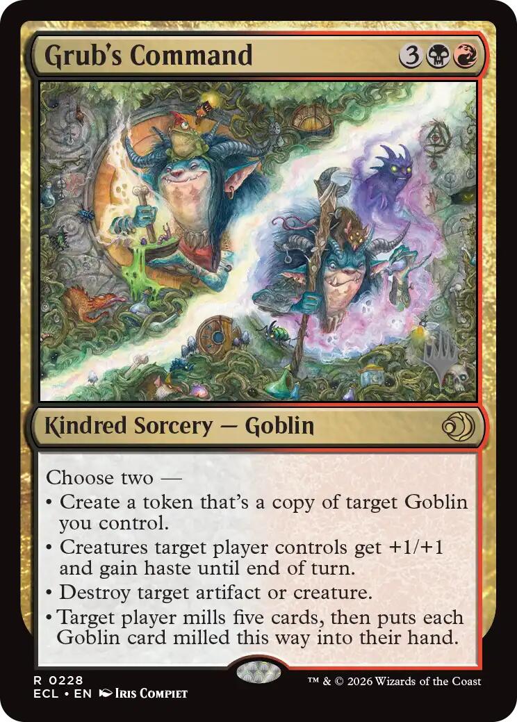 Grub's Command [Lorwyn Eclipsed Promos] | Tabernacle Games