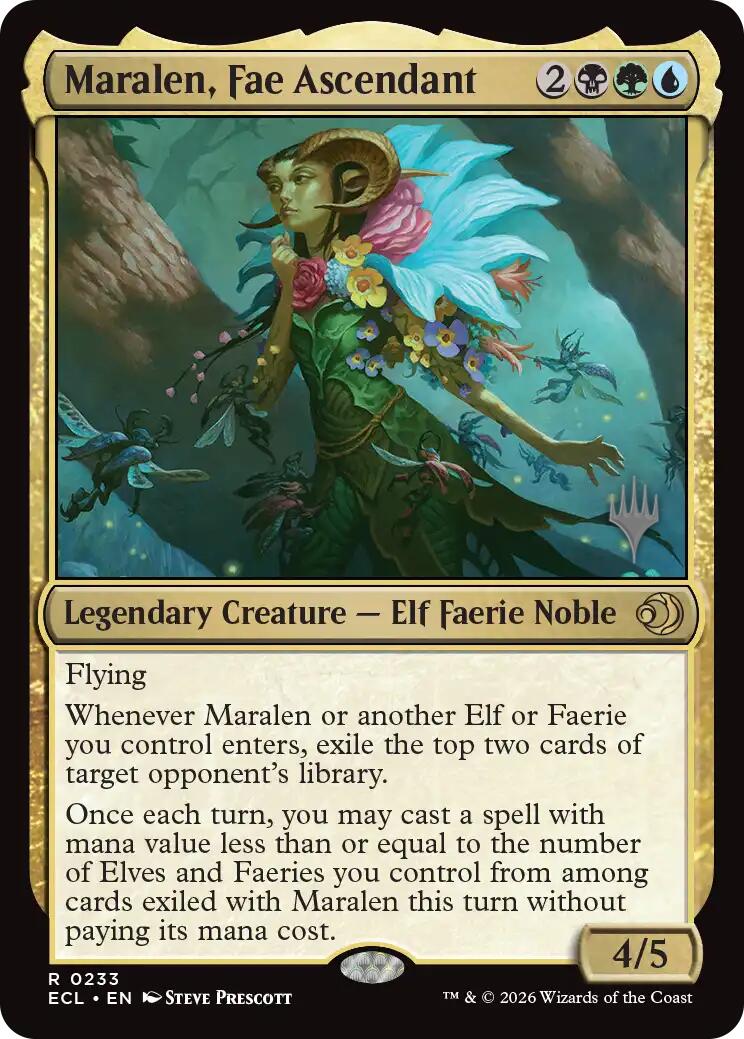 Maralen, Fae Ascendant [Lorwyn Eclipsed Promos] | Tabernacle Games