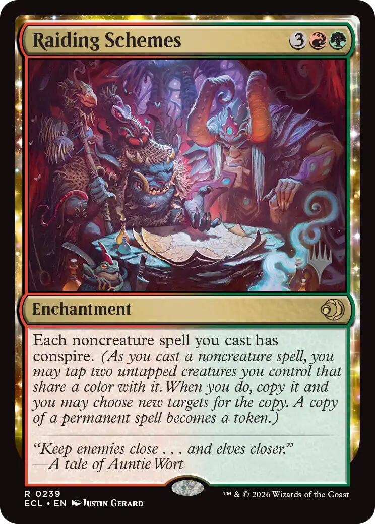Raiding Schemes [Lorwyn Eclipsed Promos] | Tabernacle Games